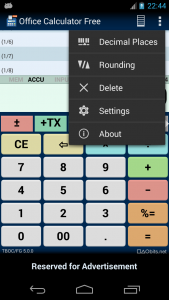 اسکرین شات برنامه Office Calculator 3