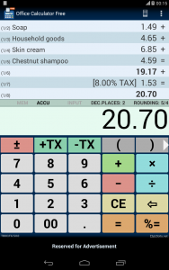 اسکرین شات برنامه Office Calculator 6
