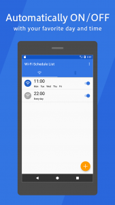 اسکرین شات برنامه Simple Wifi Timer (*app will b 2