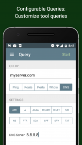 اسکرین شات 3 برنامه Network Analyzer