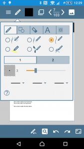 اسکرین شات برنامه HandWrite Pro Note & Draw 1