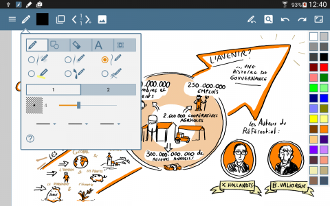 اسکرین شات برنامه HandWrite Pro Note & Draw 3