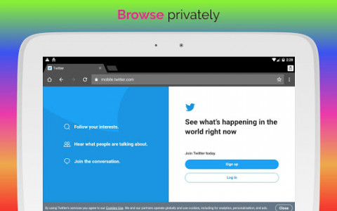 اسکرین شات برنامه UPX Unblock Websites Proxy Browser - Private, Fast 8