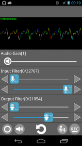 اسکرین شات برنامه Microphone Amplifier 3