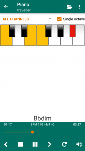 اسکرین شات 3 برنامه MIDI File Player