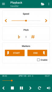 اسکرین شات 1 برنامه MIDI File Player