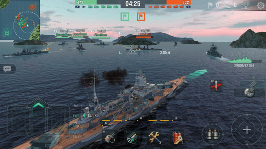 اسکرین شات 6 بازی World of Warships Blitz War