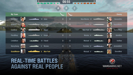 اسکرین شات بازی World of Warships Blitz War 5