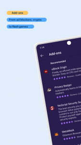 اسکرین شات 3 برنامه Waterfox: Privacy Web Browser