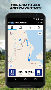 اسکرین شات برنامه Polaris Ride Command 3
