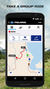 اسکرین شات برنامه Polaris Ride Command 2