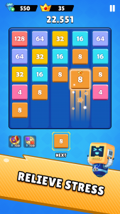 اسکرین شات 4 بازی X2 Blocks & 2048 Merge Number