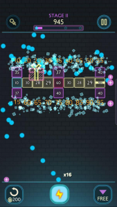 اسکرین شات بازی Neon bricks 8
