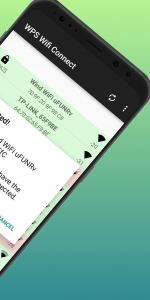 اسکرین شات برنامه WPS WIFI CONNECT -wps tester‏ 2