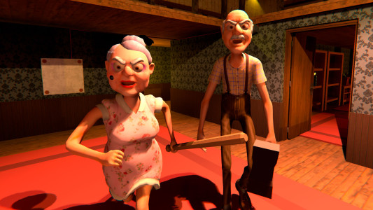 اسکرین شات 1 بازی Grandpa And Granny Home Escape