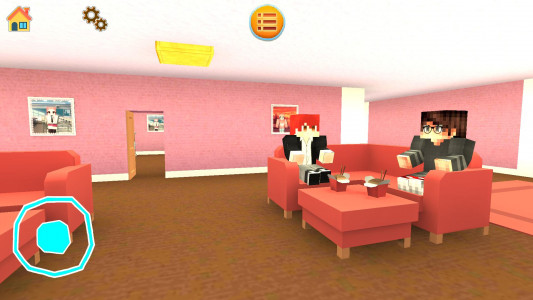 اسکرین شات بازی Pink Princess House Craft Game 3