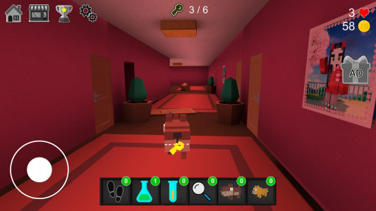 اسکرین شات 6 بازی Night Horror In The Pink House