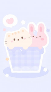 اسکرین شات برنامه Kawaii Pastel Wallpaper 3