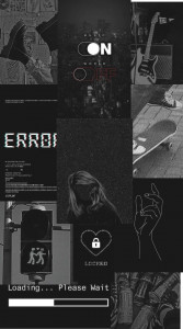 اسکرین شات 6 برنامه Black Aesthetic Wallpaper