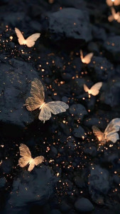 اسکرین شات 7 برنامه Black Aesthetic Wallpaper
