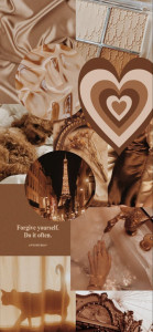 اسکرین شات 6 برنامه Brown Aesthetic Wallpaper