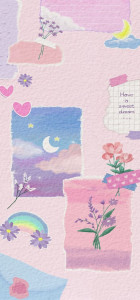 اسکرین شات 6 برنامه Pink Aesthetic Wallpaper