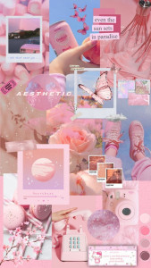اسکرین شات 5 برنامه Pink Aesthetic Wallpaper