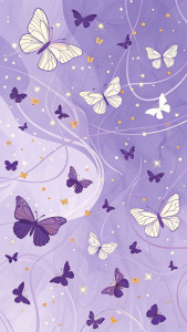 اسکرین شات برنامه Purple Aesthetic Wallpaper 6
