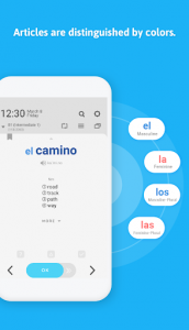 اسکرین شات برنامه WordBit Spanish (for English speakers) 3