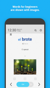 اسکرین شات برنامه WordBit Spanish (for English speakers) 4