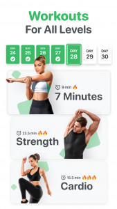 اسکرین شات 2 برنامه Home Fitness Coach: FitCoach