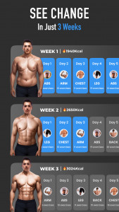 اسکرین شات 2 برنامه CRUNCH - Six Pack in 30 Days