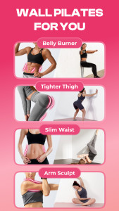 اسکرین شات 1 برنامه Workout for Women: Fit & Sweat