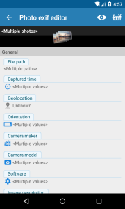 اسکرین شات 8 برنامه Photo Exif Editor - Metadata