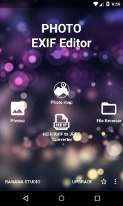 اسکرین شات برنامه Photo Exif Editor - Metadata 1