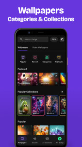 اسکرین شات 1 برنامه Zedge™ Wallpapers & Ringtones