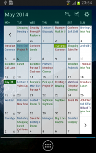 اسکرین شات برنامه Business Calendar 8