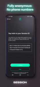 اسکرین شات برنامه Session - Private Messenger 3