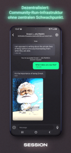 اسکرین شات 5 برنامه Session - Anonymous Messenger