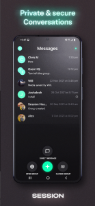اسکرین شات 3 برنامه Session - Private Messenger