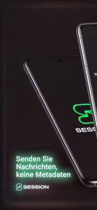 اسکرین شات 1 برنامه Session - Anonymous Messenger