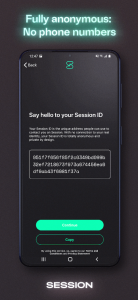 اسکرین شات 4 برنامه Session - Private Messenger