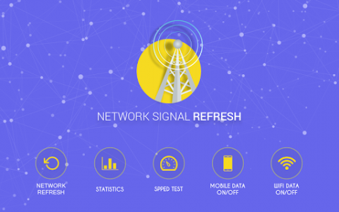 اسکرین شات برنامه Network Refresher : Network Signal Refresher 6