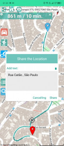 اسکرین شات برنامه My Map - Online Navigation 4