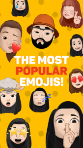 اسکرین شات برنامه WASticker Animated Emojis 2
