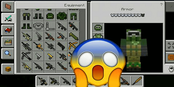 اسکرین شات برنامه Mod Gun For Mcpe 1