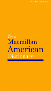 اسکرین شات برنامه New Macmillan American Dictionary 1