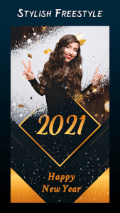 اسکرین شات برنامه New year photo frame 2021, new year photo editor 4
