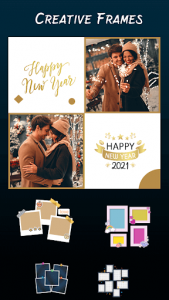 اسکرین شات برنامه New year photo frame 2021, new year photo editor 7