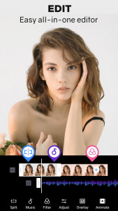 اسکرین شات 2 برنامه Nice Video Editor